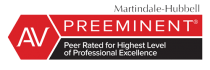 Preeminent Peer Rated For Highest Level Of Professional Excellence
